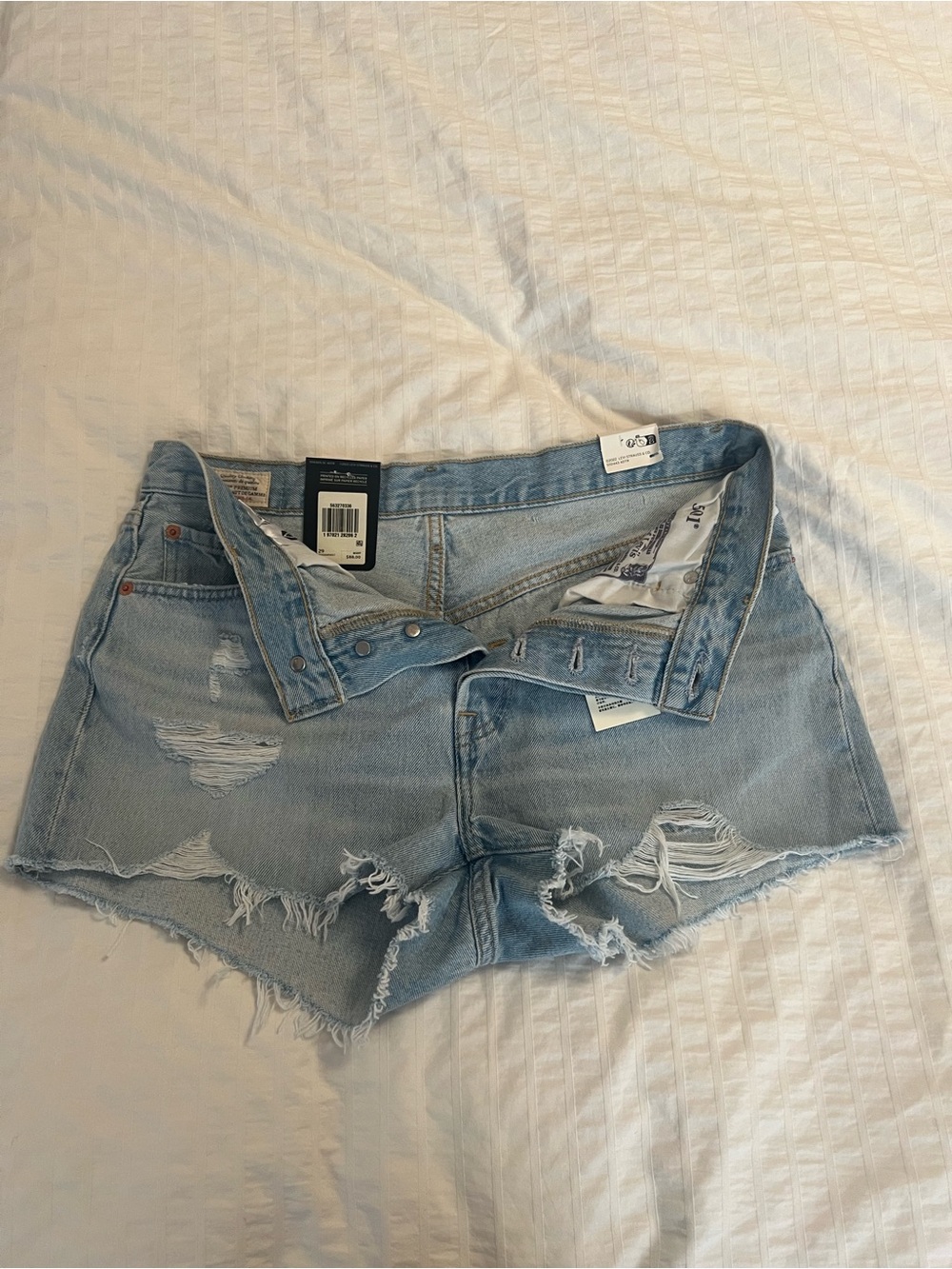 NWT Levi’s 501 High Rise Denim Jean Short Jorts